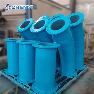 Abrasion And Corrosion Resistant Ceramic Lined Pipe And Elbow